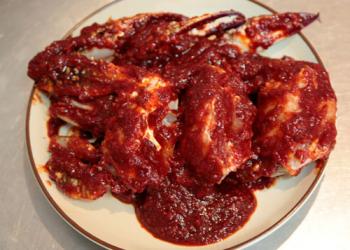 (商品画像) 甘辛カニキムチ　１匹半（1パック）